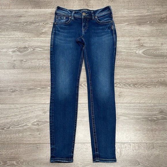 Silver Jeans Co Suki Super Skinny Denim Jeans 26 - Picture 7 of 16